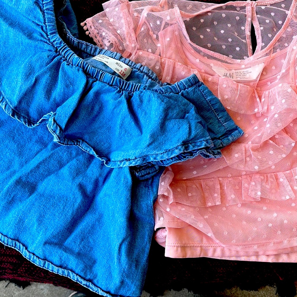 Zara & H&M blouses